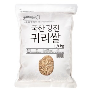바른곡물 국산 귀리쌀, 1.8kg, 1개