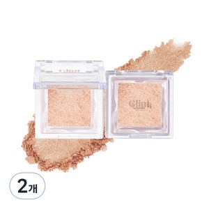 Glint 하이라이터 2.3g, 01 Dewy Moon, 2개