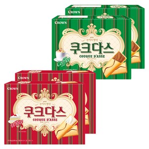 쿠크다스 화이트 토르테 289g 2p + 커피 289g 2p, 1세트