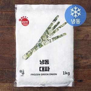 마당발 중국산 슬라이스 대파 (냉동), 1kg, 1개