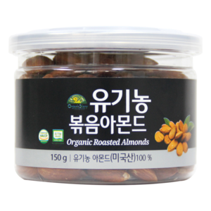 OrganicStory 유기농 볶음 아몬드, 150g, 1개