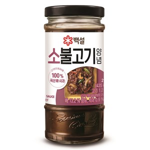 백설 소불고기 양념, 290g, 1개