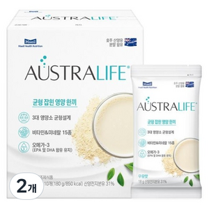 오스트라라이프 산양유 단백질 스틱 영양식 10p, 2개, 180g