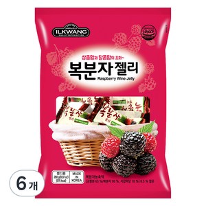 일광제과 복분자젤리, 280g, 6개