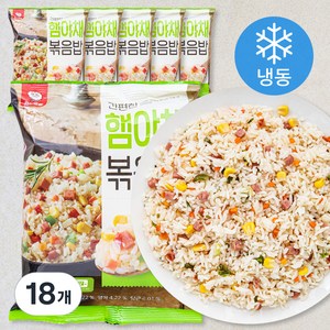 천일냉동 간편한 햄야채 볶음밥 (냉동), 300g, 18개