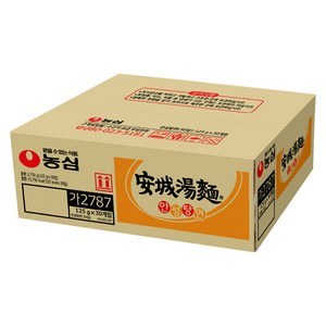 안성탕면 125g, 30개