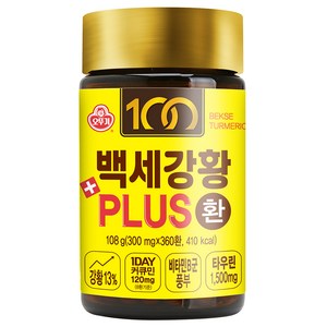 오뚜기 백세강황 PLUS 환, 108g, 1개