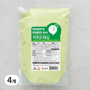 맘스맘 키위드레싱, 2kg, 4개