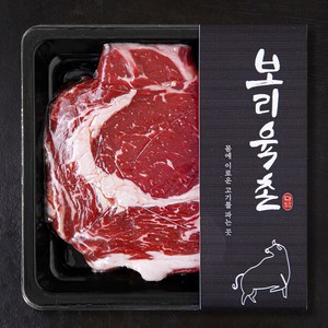 보리육촌 국내산 소고기 등심 2등급 구이용 (냉장), 1개, 250g