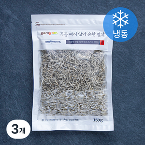 곰곰 짜지않아 순한 멸치 (냉동), 150g, 3개