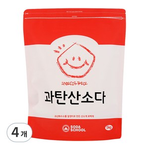 엘앤에스 과탄산소다 산소계표백제, 4개, 5kg