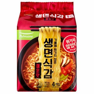 생면식감 매운맛 95.9g, 4개