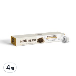 메디프레소 블랙보리 티캡슐, 3g, 10개입, 4개