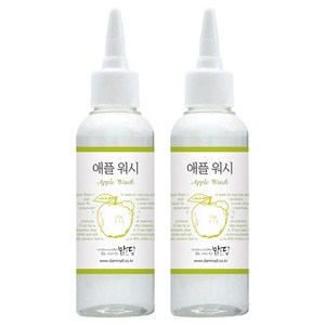 맑을담 애플워시 뷰티소품 100ml, 2개, 혼합색상