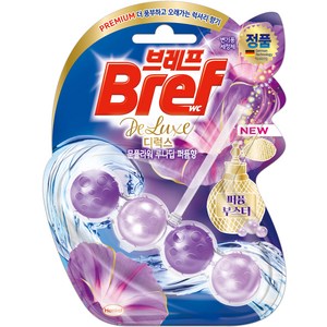 브레프 디럭스 문플라워 루나딥 변기세정제, 50g, 1개