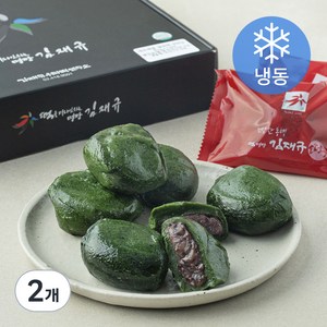 김재규우리떡연구소 제주해풍 쑥떡 12입 (냉동), 960g, 2개