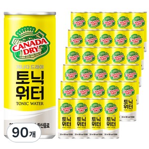 캐나다드라이 토닉워터, 250ml, 90개