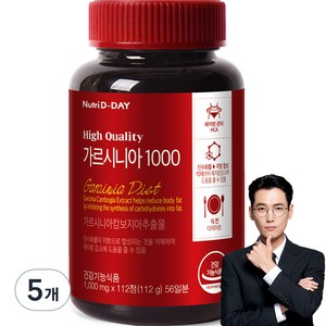 뉴트리디데이 가르시니아 1000, 112정, 5개