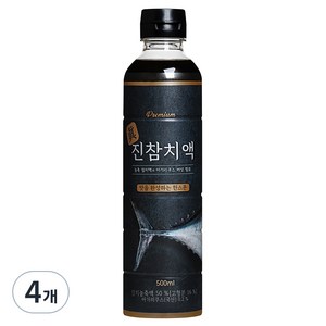 서림식품 프리미엄 진참치액, 500ml, 4개