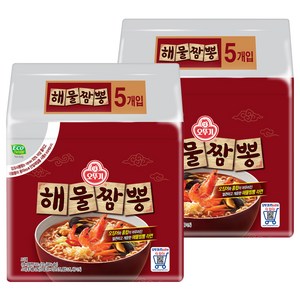 오뚜기 해물짬뽕 120g, 10개