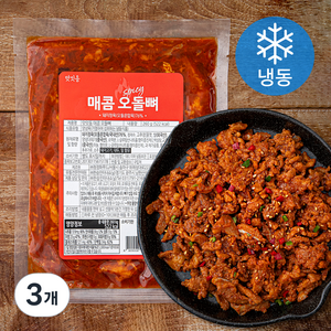 맛잇동 매콤 오돌뼈 (냉동), 260g, 3개