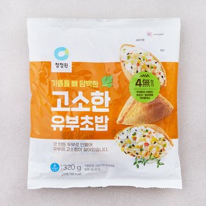 청정원 고소한 유부초밥, 320g, 1개