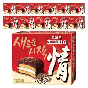 오리온 초코파이 정, 468g, 12개