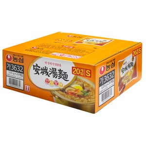 안성탕면 125g, 20개