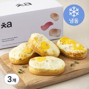 카페차 베이컨 치즈 계란빵 5개입 (냉동), 375g, 3개