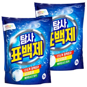 탐사 표백제 3kg, 2개