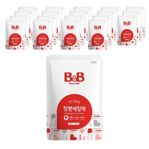 비앤비 젖병세정제 리필, 500ml, 20개