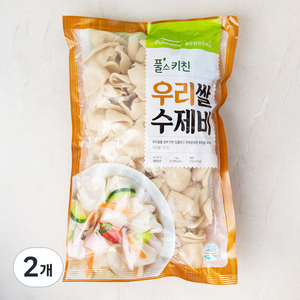 풀무원 풀스키친 우리쌀 수제비, 1kg, 2개