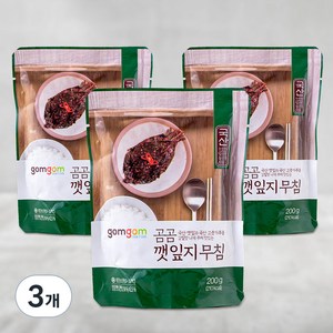 곰곰 깻잎지무침, 200g, 3개