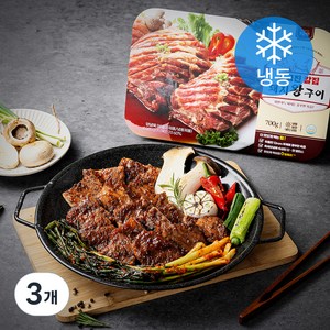 고급진 칼집 돼지 왕구이 (냉동), 700g, 3개