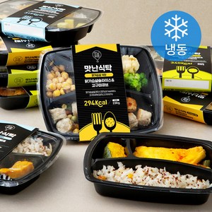 디자인푸드 맛난식탁 알짜배기 식단 도시락 9종 세트 2040g (냉동), 1세트