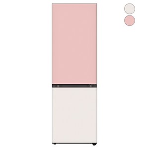 [색상선택형] LG전자 오브제컬렉션 모던엣지 미스트 344L 2도어 냉장고 방문설치, Q342GPB133S