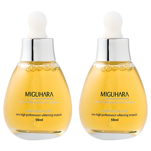 미구하라 울트라 화이트닝 퍼펙트 앰플, 50ml, 2개