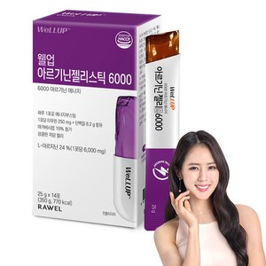 웰업 아르기닌 젤리스틱 6000, 350g, 1개