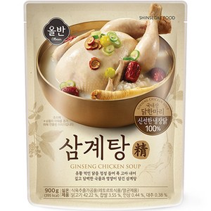 올반 삼계탕 정, 900g, 1개