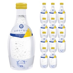 샤로티 스파클링 워터 레몬향앤드라임향, 250ml, 12개