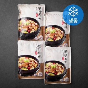 원할머니 차돌듬뿍된장찌개 (냉동), 500g, 4팩