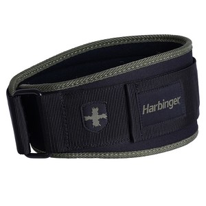 하빈져 폼코어 헬스 벨트 벨크로 타입 남녀공용, 그린, 290g