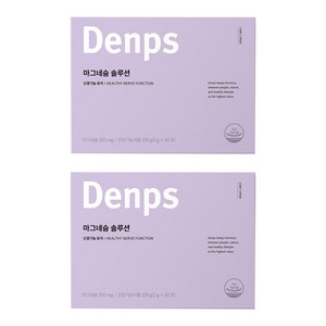 덴프스 마그네슘 솔루션 50P, 100g, 2개