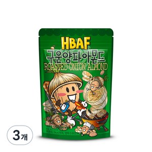 바프 구운양파 아몬드, 120g, 3개