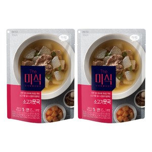 더미식 소고기뭇국, 350g, 2개