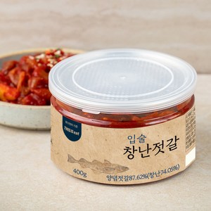 입술젓갈 창난젓, 400g, 1개