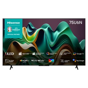 HISENSE 4K UHD Mini LED 스마트TV, 190cm(75인치), 75U6N, 벽걸이형, 방문설치