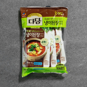 다담 냉이 된장찌개 양념, 140g, 3개입