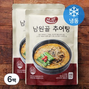 건강담은 남원골 추어탕 1~2인분 (냉동), 500g, 6팩