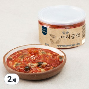 입술젓갈 어리굴젓, 400g, 2개